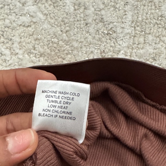 SWEET ROMEO Brown Midi Skirt size XL - Picture 6 of 6